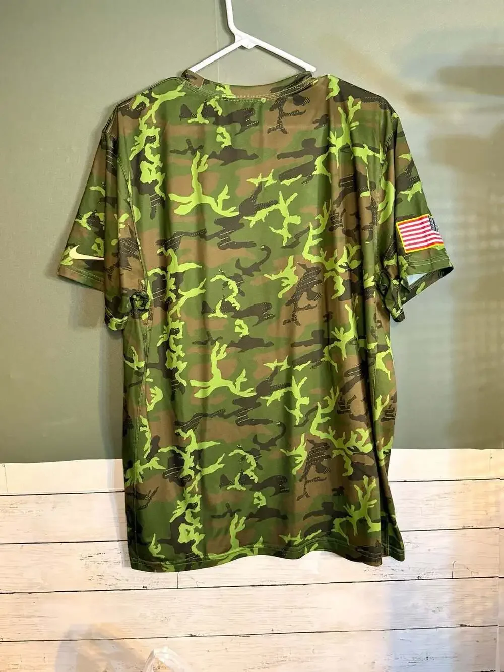Nike Purdue‎ Boilermakers Shirt XL Military Appreciation Camo Dri-Fit Tee